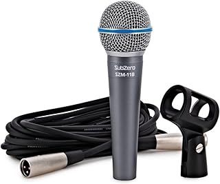 SubZero 11B Professional Dynamic Vocal Microphone for Singing with Cardioid polar pattern XLR Cable
