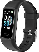 Cloudpoem Fitness Tracker with Heart Rate Sleep Monitor Step/Calories Counter,IP68 Waterproof Fitness Watch with Pedometer for Women Men,SMS/SNS/Phone Call Notification for Android iOS Smartphones