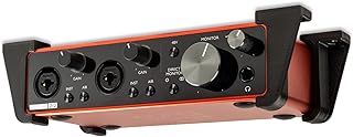 P3D-Lab TuneGrip Desk Mount for Focusrite Scarlett 2i2 4i4 8i6 3rd Gen Bracket Black: A Perfectly Sized, Strong, & Secure Home for Your Audio Interface - 3 Years Warranty - Made in UK