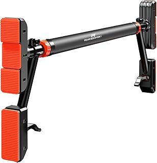 RHINOSPORT Door Pull Up Bar Doorway Chin Up Bar from 78-98 cm (30.7in-38.5in) Super load-bearing 500kg/ 1100lb Workout Equipment No Screws