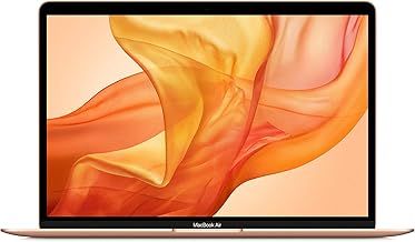 2020 Apple MacBook Air with 1.1GHz Intel Core i3 (13 inch, 8GB RAM, 256GB SSD Storage) (QWERTY English) Gold (Renewed)