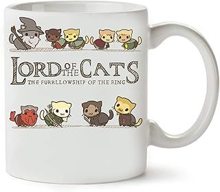 Lord of The Cats The Furrlowship of The Ring Classic Tea Mug Coffee Mug