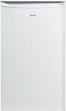Igenix IG3920 Freestanding Under Counter Fridge and Chill Compartment, 2 Glass Shelves and Salad Drawer, One Bottle Shelf and Egg Rack, 48 cm Wide, White