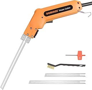 DOMINOX Foam Cutter Electric Styrofoam Cutting Tool Polystyrene Cutter or Foam Sheet, Foam Tube, Foam Board Insulation, Kaizen Foam, EPP, EPS, XPS, EVA, EPE, PU, KT Board, Sponge, Nylon
