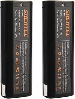 Shentec 2 Pack 6V 3000Ah Replacement Battery Compatible with Paslode 404717 B20544E BCPAS-404717 404400 900400 900420 900421 900600 901000 902000 B20720 CF-325 IM200
