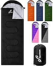 Sportneer Sleeping Bag Camping Sleep Bags: Sleeping Bags for Adults & Kids Sleeping Bag 3-4 Season Warm Lightweight Compact Sleep Bag for Adult Girls Boys
