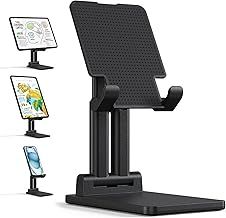 Portable Monitor Stand, Adjustable Angle & Foldable Sturdy Stand for Desk Compatible with Portable Monitor iPad Tablets