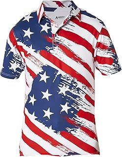 Royal & Awesome Golf Polo Shirts for Men, Golf Tops for Men, Golf Shirts Mens UK