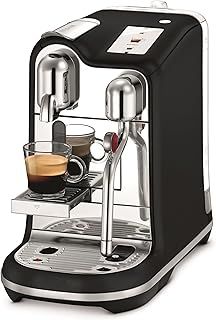 Nespresso Creatista Pro Automatic Pod Coffee Machine with milk frother wand for Espresso, Cappuccino & Flat White by Sage in Black Truffle