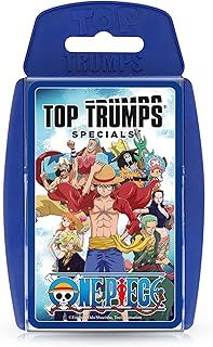 Top Trumps One Piece Specials Card Game, Play with Luffy, Nami, Zorro, Chopper and Sanji, Educational Gift and Toys for ages 8 up