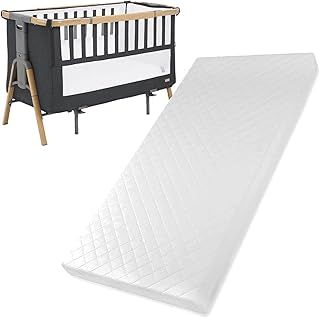 Baby Crib Mattress Fits to SnuzPod Tutti Bambini Cot Bed Replacement - Hypoallergenic & Removable Cover Xpert Recommended Support for Newborns (80.5 x 51 x 4cm)