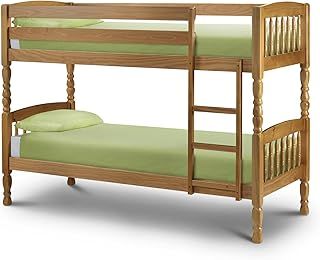 Julian Bowen Bunk Bed, Wood, Pine, Single