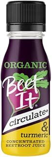 Beet It Organic Turmeric Circulate+ Shot – 15 x 70ml, Natural Beetroot & Turmeric, Organic, Additive-Free, Performance Boost