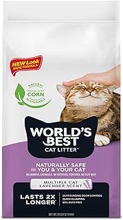 World's Best Cat Litter 28lb (12.7kg) Lavender Scented