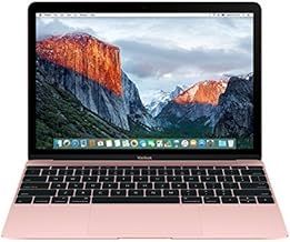 Apple MacBook 12" (Early 2016) - Core M5 1.2GHz, 8GB RAM, 512GB SSD - Rose Gold (Renewed)
