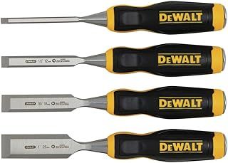 DEWALT DWHT16063 Short Blade Wood Chisel 4piece Set