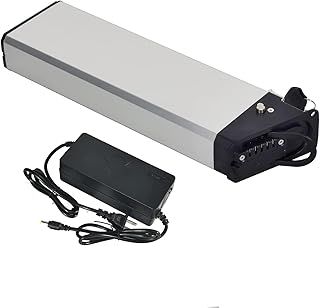 48V/52V 17.5Ah Folding Electric Bike Battery Lithium Li-ION Built-in Lithium EBike Battery for 1000W 750W 500W 450W 350W 250W with Charger and BMS