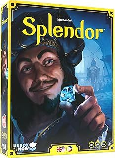 Space Cowboys UNBOX NOW | Splendor | Board Game | Ages 10+ | 2 to 4 Players | 30 Minutes Playing Time