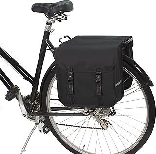 BikyBag Classic - Bicycle Double Panniers Bag Fashion Cycle Bike Women's - Men's (Classic - Black)