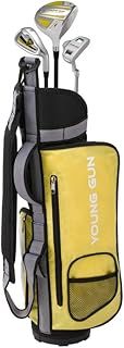 Young Gun ZAAP EAGLE Junior Kids Right Hand Graphite/Steel Golf Clubs Set + BAG