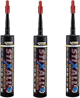 Everbuild Stixall Extreme Power - 300ml - White - 3 Pack
