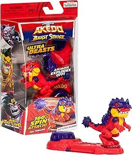 Akedo 15305 Tailwhip Toys_and_Games, Multicolor, Medium