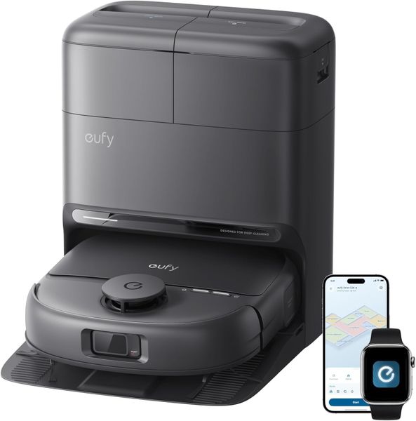 eufy C28 Omni, Robot Vacuum Cleaner with Mop,HydroJet Self Clean Roller Mop