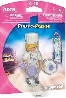 Playmobil 70813 PlayMO-Friends Pastry Chef, Fun Imaginative Role-Play, PlaySets Suitable for Children Ages 4+