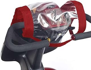 LTG Mobility Scooter Control Panel Tiller Cover Universal Waterproof Protective (Red)