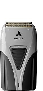 Andis ProFoil Lithium Plus, Titanium Blades, Grey and Black