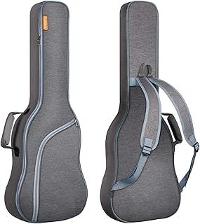 Electric Guitar Bag 6 mm Padded Electric Guitar Bag Gig Bag Soft Guitar Bag with One Front Pocket Suitable