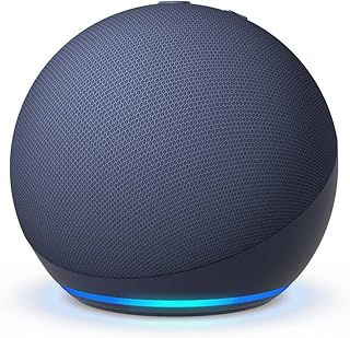 Echo Dot (Newest gen) | Big vibrant sound Wi-Fi and Bluetooth smart speaker with Alexa | Deep Sea Blue