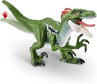 ROBO ALIVE Dino Action Raptor, Battery Powered Robotic Toy, Realistic Dinosaur Movement (Raptor)