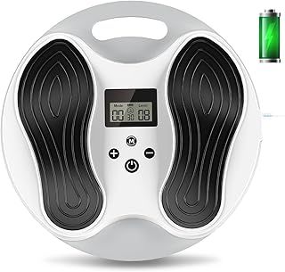 Artmory Rechargeable Foot Massager for Pain and Circulation, EMS & TENS Therapy, Wireless, Ideal for Neuropathy, Plantar Fasciitis, Diabetes, Feet, Legs, Full-Body Relaxation
