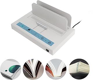Thermal Binding Machine 500 Sheets Capacity Book Binding Material 110V Binding Machine A3(Short Edge)/A4/A5 Document Heat Binder