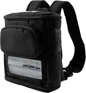 Portable Oxygen Concentrators Backpack Compatible with Inogen One G5,Lightweight Oxygen Machine Carrying Bag,Breathable POC Backpack with Mesh Panels for Travel (Black)