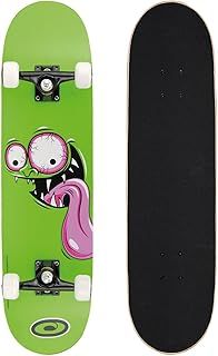Osprey Complete Skateboard for Kids and Adults - Beginner Double Kick Trick 31 Inch Skateboard for Boys and Girls - ABEC 7 Bearings - Multiple Designs