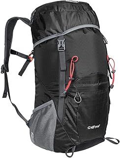 G4Free 40L Rucksack Foldable Hiking Backpack Ultra Lightweight Camping Daypack