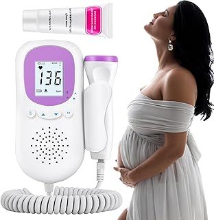 Gel for Baby Heartbeat Monitor Pregnancy, Doppler Fetal Monitor Accessories Easy to Use at Home,UK-BAB05