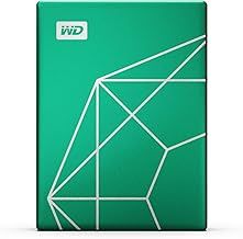WD 2TB My Passport Ultra Portable Hard Drive HDD, 20th Anniversary Emerald Drive, USB-C, with Backup Software and Password Protection - WDBJXT0020BGN-WESN