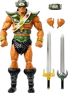 Masters of the Universe Masterverse New Eternia Tri-Klops Action Figure, Deluxe Collectible with 30 Articulations & Accessories, MOTU Toy, HYC52