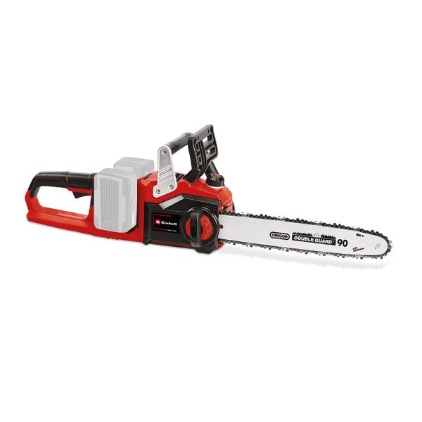 Einhell Power X-Change 36V Cordless Chainsaw with Battery (x2) and Charger - 14 Inch (35cm) Oregon Bar and Chain Saw - GP-LC 36/35 Li Battery Chainsaw + 2 x 4Ah Starter Kit