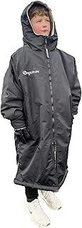 Optimum Drywrap Long Sleeve Changing Robe Quick Dry Windproof & Waterproof, Oversized Poncho Coat - Ideal for Outdoor & Beach Activities Unisex