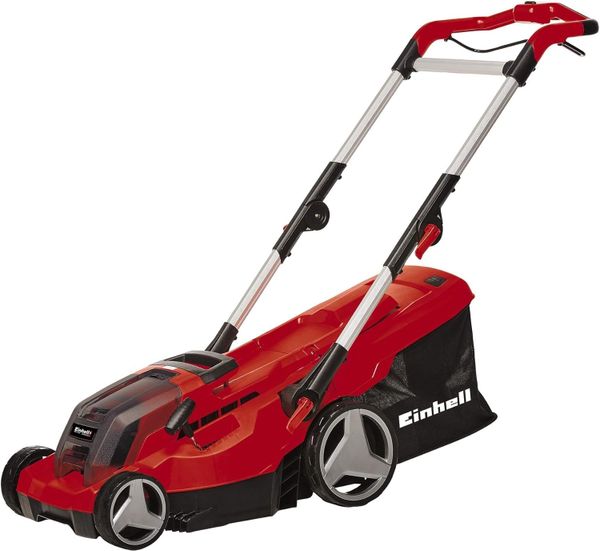 Einhell Cordless Lawnmower 36V PXC, 37cm Cutting Width, 45L Grass Box
