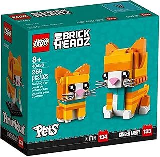 LEGO BrickHeadz Ginger Tabby Cat Set 40480