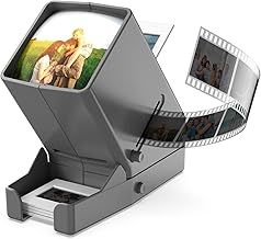 35mm Diabetes Viewer, 3X Magnification & LED Lighted Table View & Battery Operated - For 35mm Slides and Positive Film Negatives (4 x AA Batteries Included in the