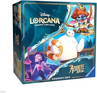 Ravensburger Disney Lorcana Trading Card Game for Adults and Kids Age 8 Years Up - Illumineer's Trove - Set 6: Azurite Sea - Collectable TCG
