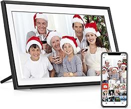 WiFi Digital Photo Frame, Camnoon 15.6 Inch Digital Picture Frame, 1280x800 IPS LCD Touch Screen, 5 Play Modes, Auto-Rotate Built in 16GB Memory, Quick Easy Share Photos or Videos via the Frameo App