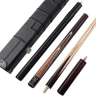 CUESOUL Classic Handmade 57 Rosewood 3/4 Piece Snooker Cue with Black Cue Case