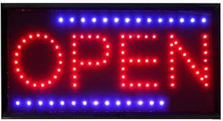 LED Open Sign for Shop Window Display Illuminated Flashing LED Sign Super Bright